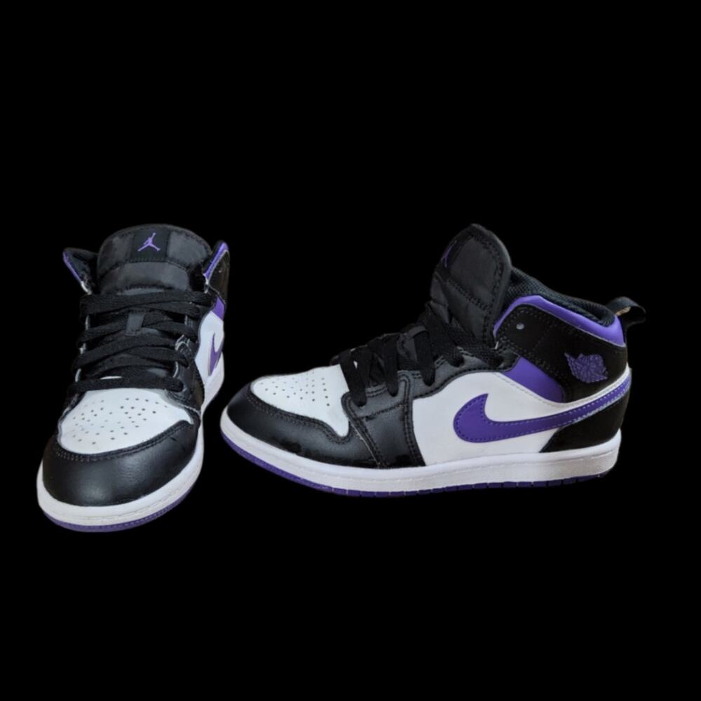 Kid's Air Jordan 1 Mid GS 'Dark Iris Size 3